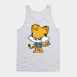 Little Tiger Dude - Peace Tank Top